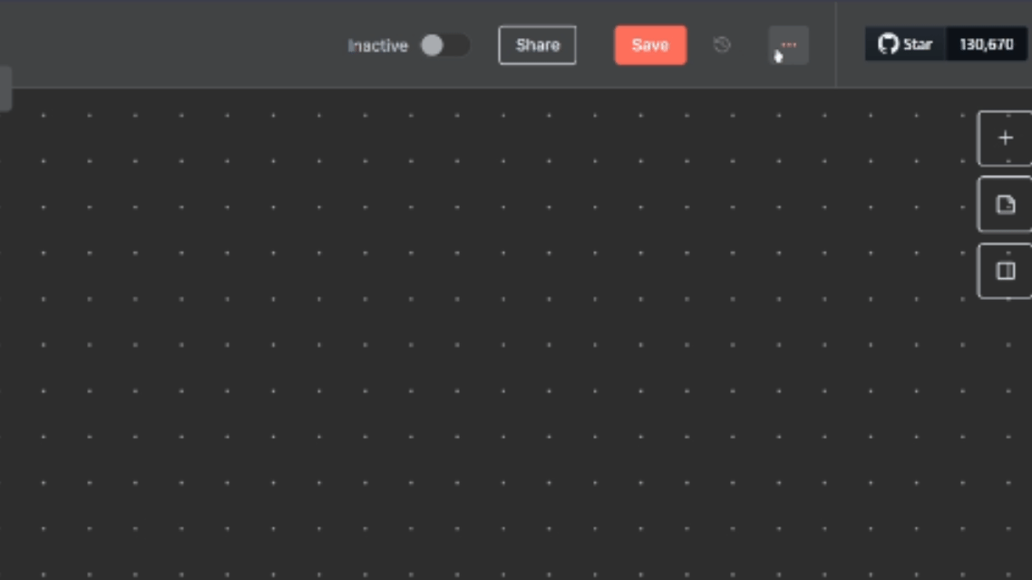 Demonstração em GIF mostrando como funciona copiar e colar os templates n8n